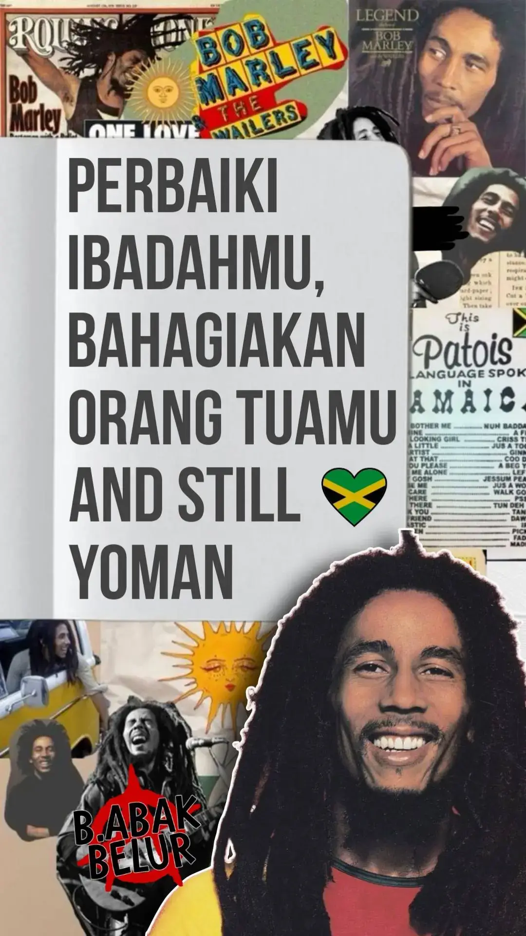 still yoman ❤️💛💚 #reggea #quotes #bobmarley #fyp 