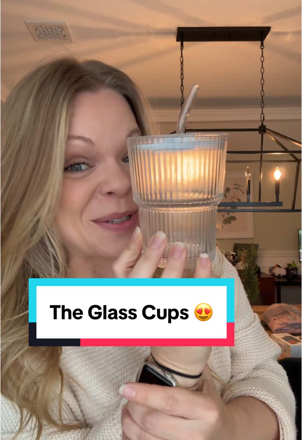 The last time I shared the iced coffee glasses, they sold out! Make sure you get them before it happens this time! #glassware #cutecups #icedcoffee #mocktails #drinkglasses #apartmentdecor #tiktokshopholidaydeals #holidayhauls #glasscups 