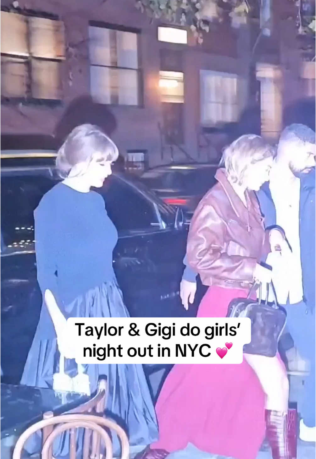 Taylor Swift and Gigi Hadid enjoyed a girls’ night out in NYC on Tuesday night as Taylor prepares to wrap up her #ErasTour in Vancouver! 🫶 #taylorswift #gigihadid #theerastour #taylorsversion #taylornation #swiftie #swifties #swifttok 