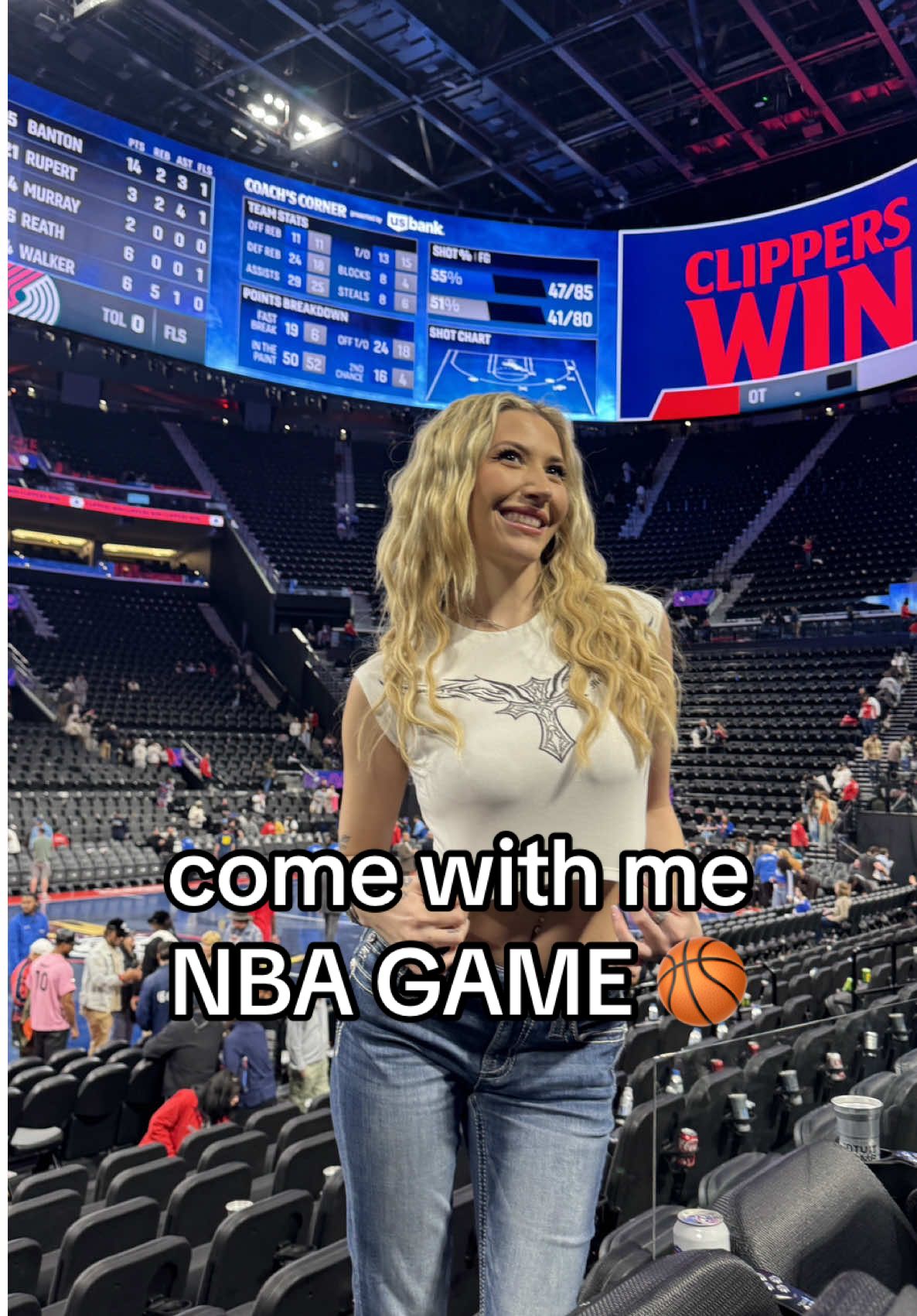 basketball game days are the best days 🏀💕 @missmejeans #Vlog #basketball #dayinmylife #dayinthelife #NBA #missme #clippers #grwm 