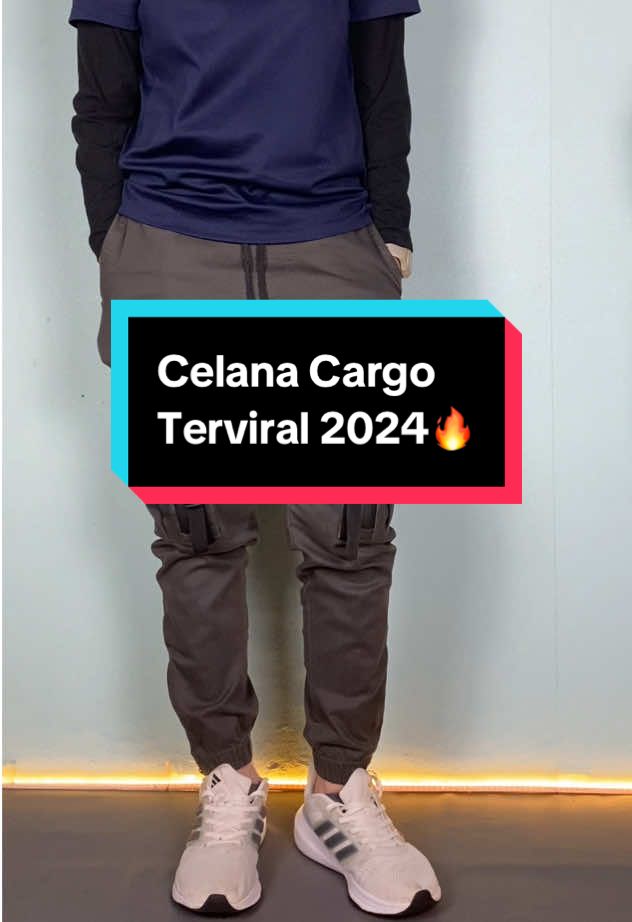 Celana Cargo Jogger Ariel 2024 co sekarang sebelum kehabisan‼️‼️ #fyp #rekomendasioutfit #rekomendasicelana #joggercargo #ariel #celanaboril #fashiontiktok #elastis #fyppppppppppppppppppppppp 