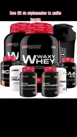 💥 PROMOÇÃO IMPERDÍVEL! NÃO PERCA ESSA OPORTUNIDADE 🔥 🏆 Kit 2x Waxy Whey Protein 900g + 2x Bcaa + 2x Creatina 100g + 2x Glutamina 100g + Coqueteleira Bodybuilders 🛒 COMPRE AGORA MESMO, CLIQUE NO LINK ABAIXO 👇 https://s.shopee.com.br/1B5eRuYGwi #SHOPEE #BARATO #viral_video #shopee #shopeebrasil #barato