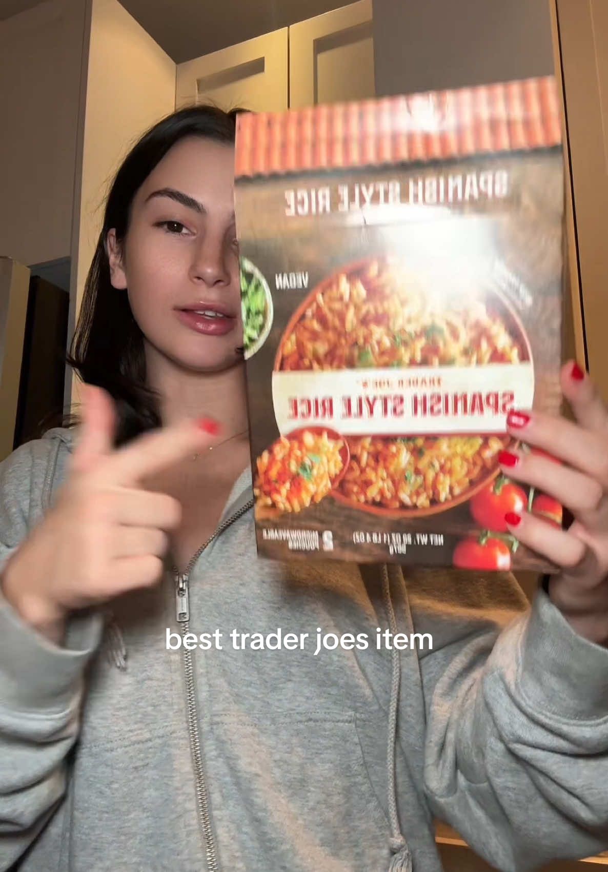 Put some respect on spanish rice’s name #traderjoes #traderjoesfind #underrated #traderjoesrice #spanishrice 