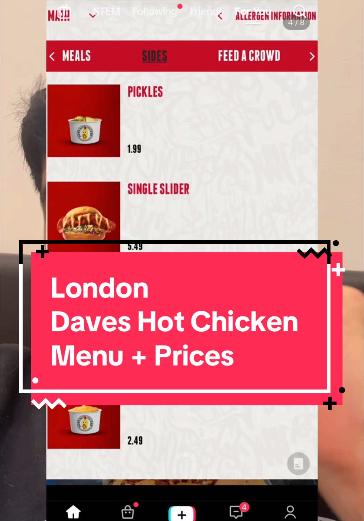 Full Breakdown Of @Daves Hot Chicken UK Menu Prices !!!   All Information here for their opening @Dave’s Hot Chicken #placestoeatinlondon #halalfoodie #halal #halalfood #daveshotchicken #daveshotchickenmukbang #daveshotchickenuk #daveshotchickenlondon #nashville #london #prices #londontiktok #londonfood #londonrestaurants 