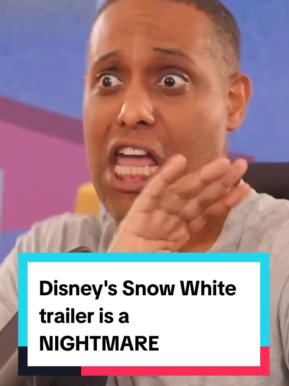 The trailer for Disney's Snow White live action remake is terrifying. #disney #snowwhite #snowwhiteandthesevendwarfs #rachelzegler 