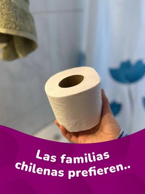 Las familias chilenas eligen Confort porque es el n°1 en rendimiento y está en todos los baños