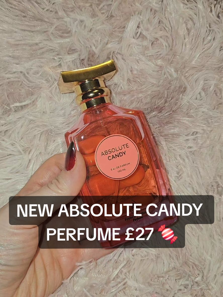 The BEST absolute perfume 😍🍬 #absolutecandy #absoluteperfume #frencharabianperfume #christmasgift #tiktokmademebuyit #fragrance 