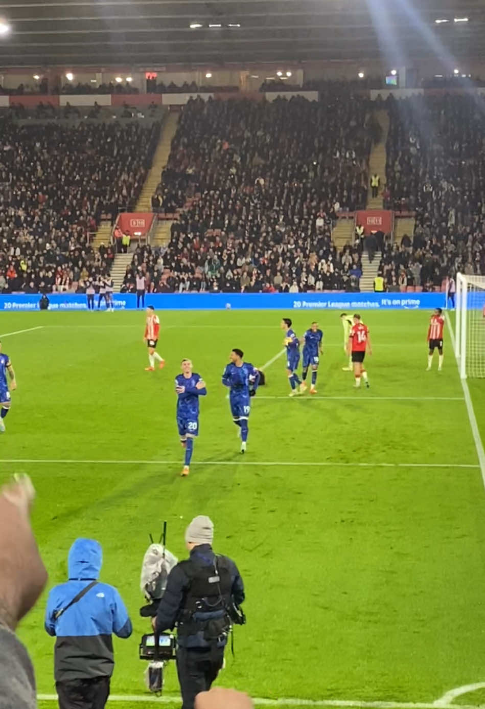 Cole Palmers goal v Southampton #palmer #colepalmer #chelsea #chelseafc #football #footy #PremierLeague #footballtiktok #league 