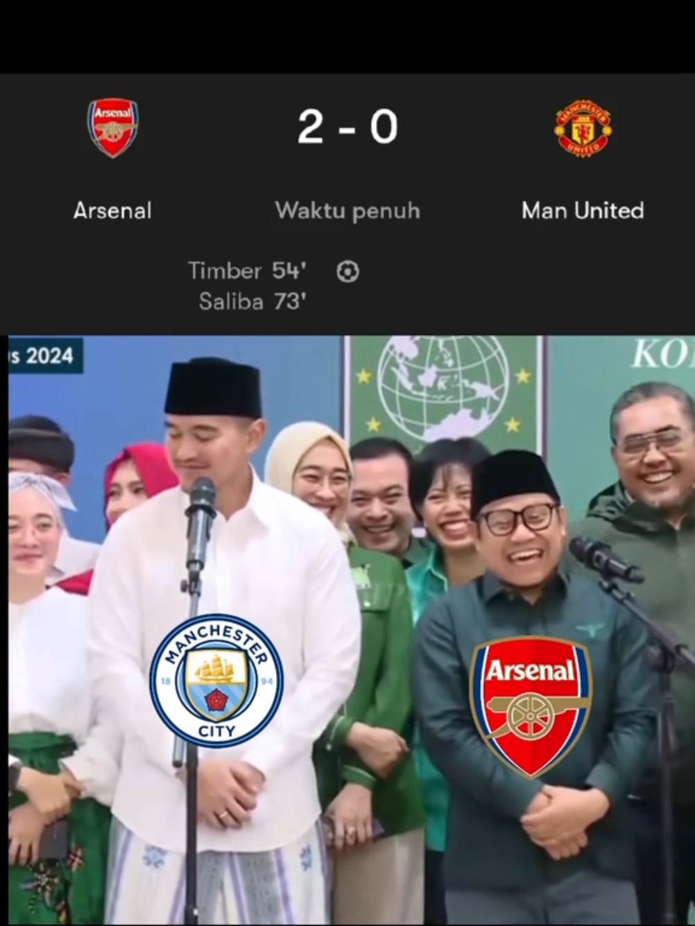 wkwkwkwkwk too easy corner Arsenal bener2 berbahaya, corner = penalti🔥 kekalahan perdana bagi Amorim sebagai pelatih MU🤡 #PremierLeague #ligainggris #arsenal #manchesterunited #mu #emyu #arsenalvsmanchesterunited #arsenalvsmu #timber #saliba #arteta #rubenamorim #amorim #fypシ #fyp 