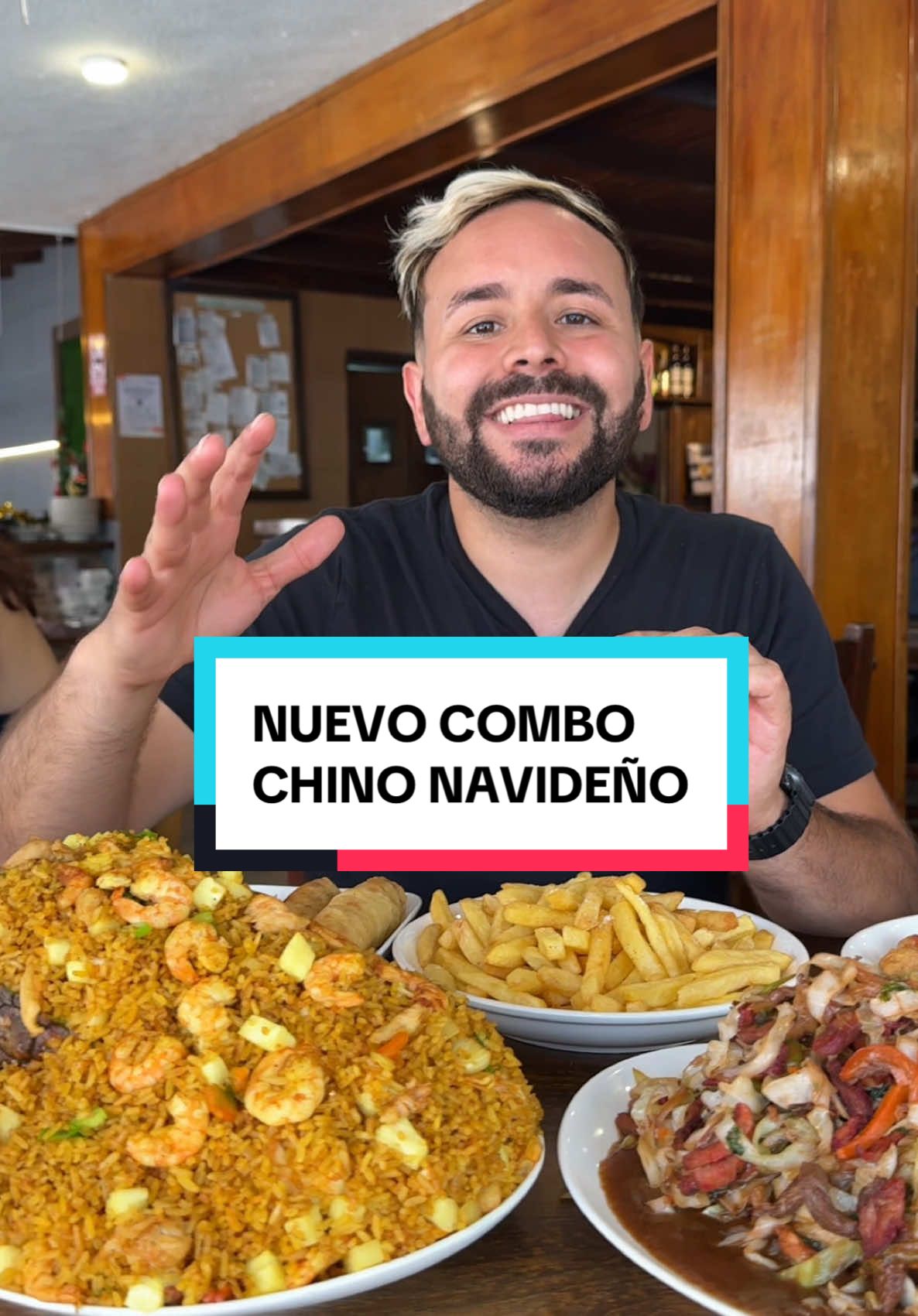 🎄🥳COMBO CHINO NAVIDEÑO @lucky_restobar_comida_china 🔥 . Si pides solo el arroz especial con piña pollo y camarones tiene un costo de $12, el combo ademas de ser super resuelto y alcanza hasta para 5 personas contiene una bandeja grande de arroz chino con piña y los demás acompañantes mencionados por $29,90 una tendencia en gastronomía china que llega a nuestra ciudad 😱 . 🕢HORARIO : LUNES A LUNES 11AM A 9PM (VIERNES Y SÁBADOS HASTA LAS 11PM) . 📱CONTACTO: 0412-7029222 . 📍UBICACIÓN: BARRIO OBRERO CALLE 14 ESQUINA CARRERA 20 (MEDIA CUADRA BAJANDO DE 1000MIGLIA) - SAN CRISTOBAL - TÁCHIRA - VENEZUELA 🇻🇪 . #probandocomida #parati #promo #arrozchino 