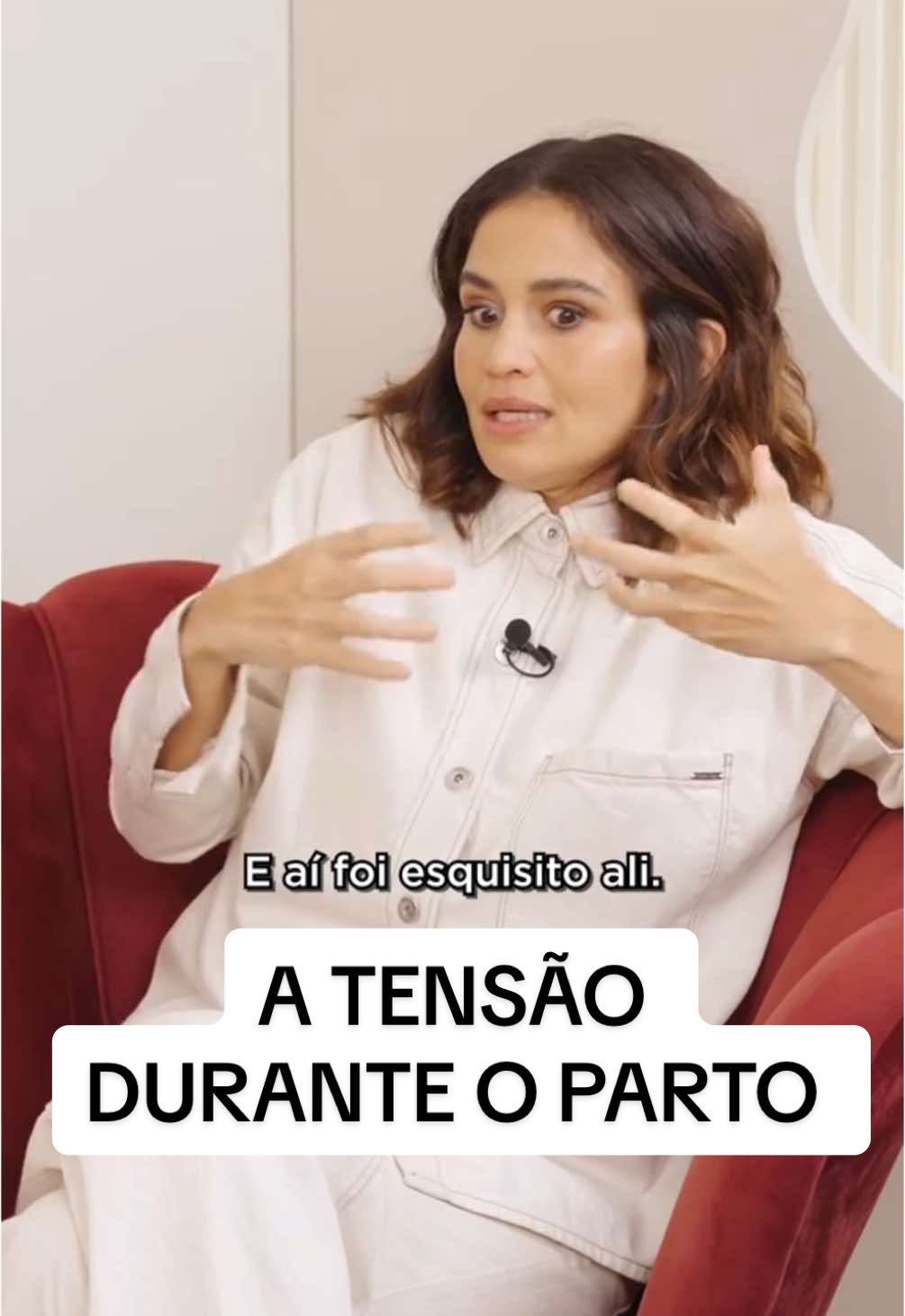 No episódio do Maternidelas, Nanda Costa revelou a tensão e os desafios do seu parto! 🚨 #MaterniDelas #NandaCosta #parto 