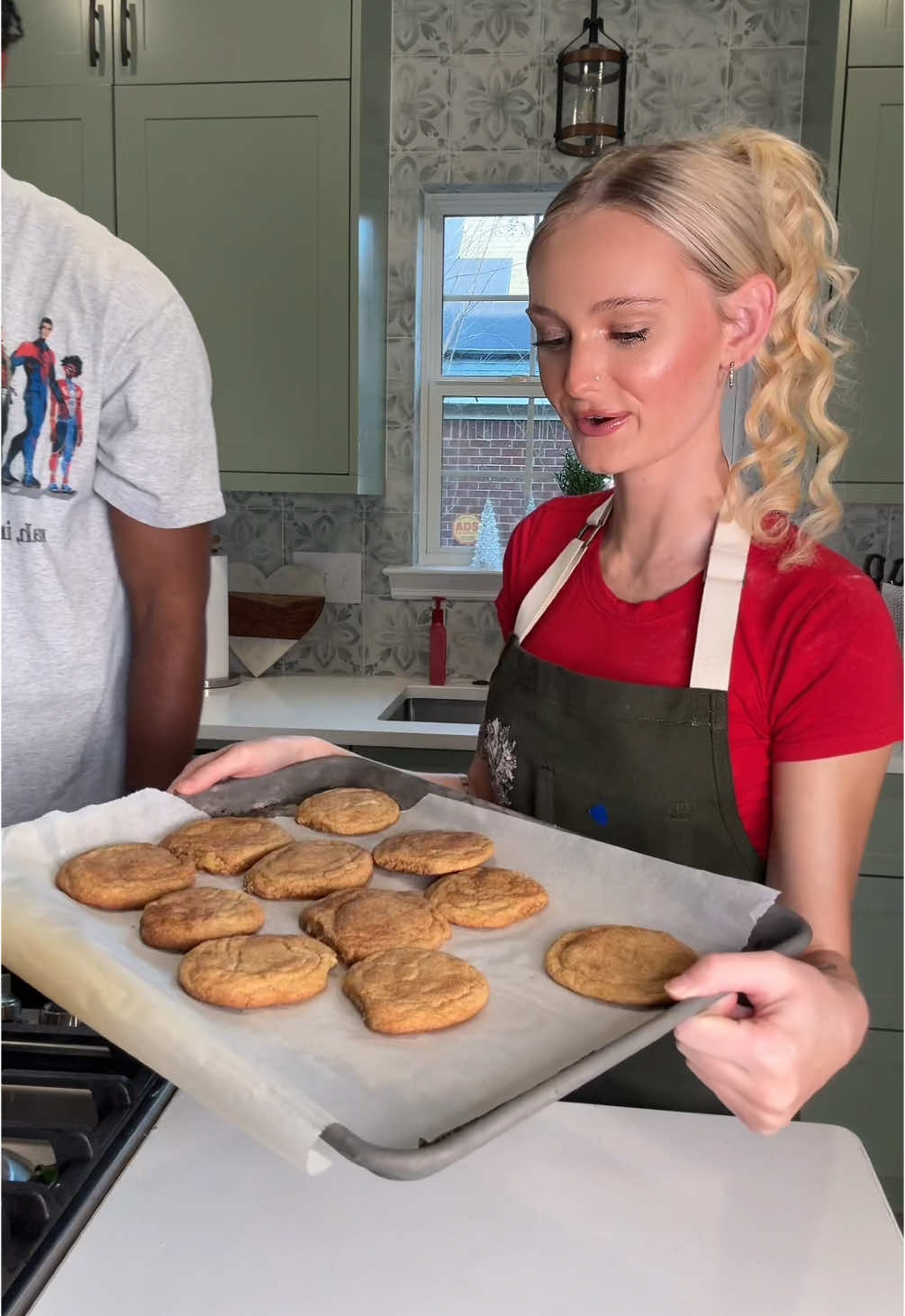 How to make snickerdoodles 🤤 perfect for christmas🎄