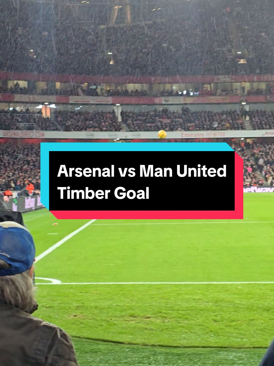 Arsenal vs Manchester United J. Timber (54') Makes it 1-0 #arsenal #arsvsmanutd 