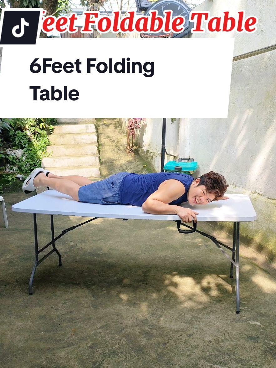 Magagamit mo talaga to lalo  na pag meron mga occasions! hindi na kaylangan mag renta ng lamesa #foldingtable #foldabletable #6 feet lifetime table #6feetfoldingtable #fyp 