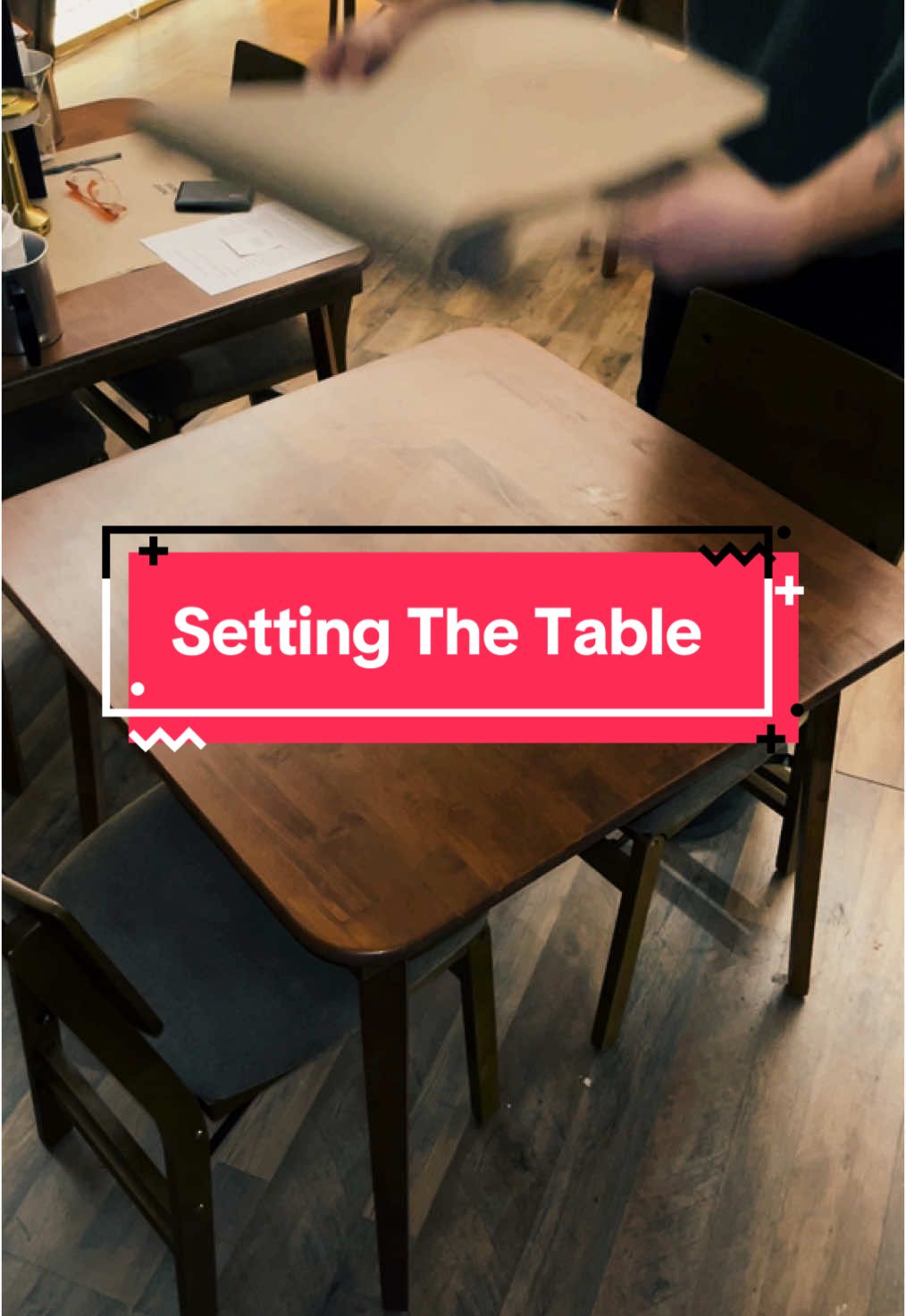 How we set up our tables for our candle making classes #candleclass #candleworkshop 