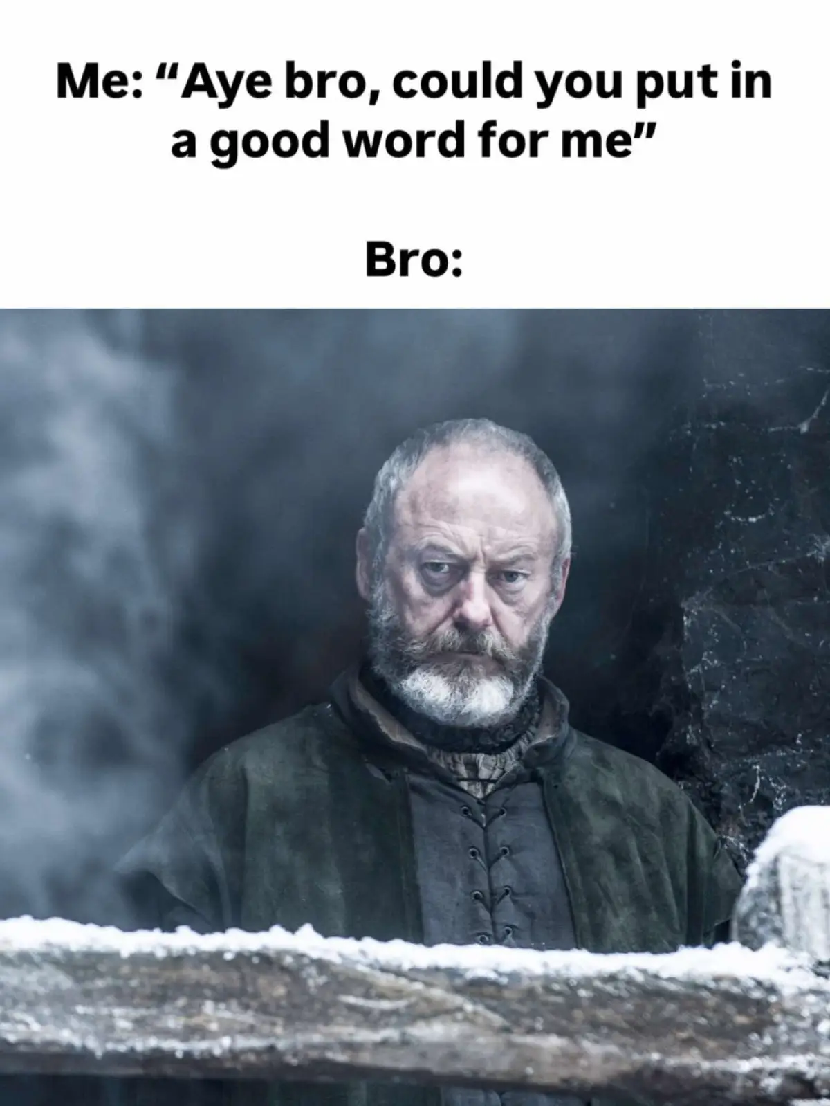 People was always hating on bro. He’s not a glazer hes just thay guy fr. 🫡 #gameofthrones #got #gameofthronesedit #serdavos  Like, Follow, Comment, & Share