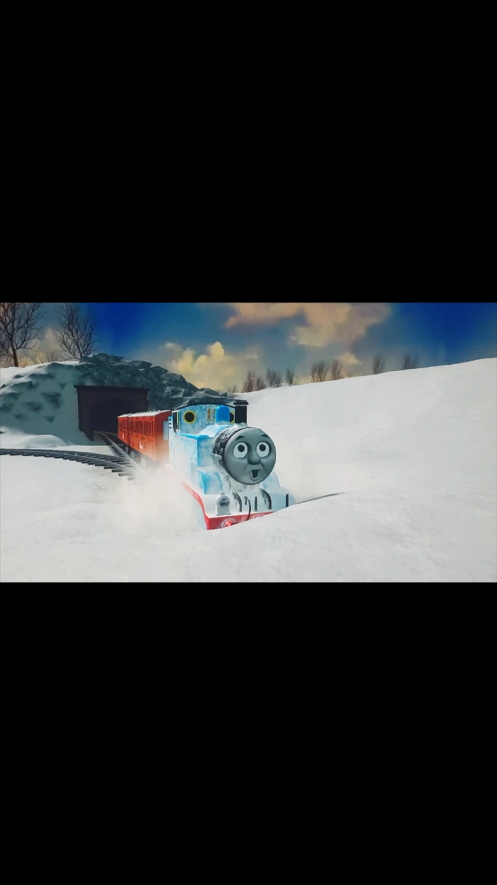 Thomas, Terrence, and the snow crash remake and rescue #thomasandfriends #season1 #snow #roblox #foryoupage #foryou 