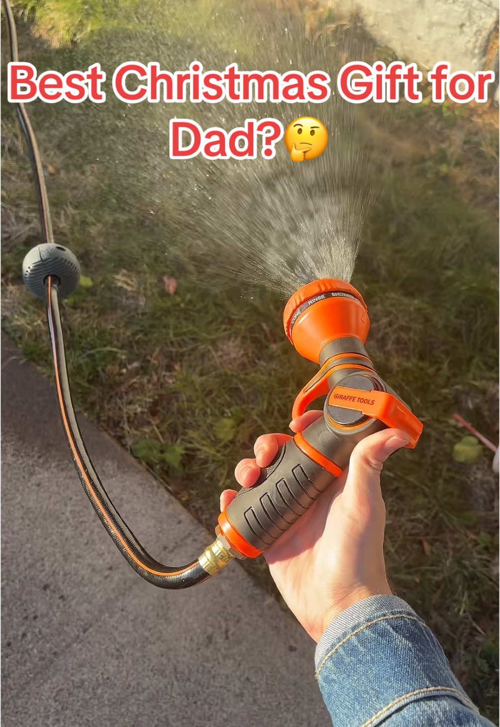 My dad is gonna love this thing! #christmasgiftsfordad #dadgifts #giftsforhim #christmasgifts #yardtools #retractablegardenhose #christmaspresentideas #giftideas #presentideas 
