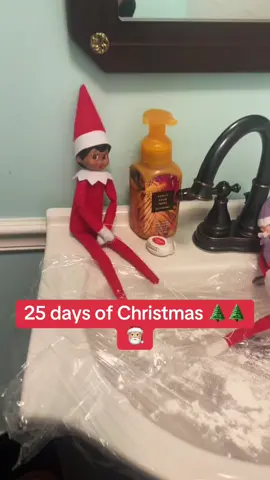Day 4 of Christmas, Ziggy fell in the ice! My 12 year old is having so much fun with the elves ❤️🎅🏼🤣 #christmascountdown #fyp #creatorsearchinsights #roadto10k 