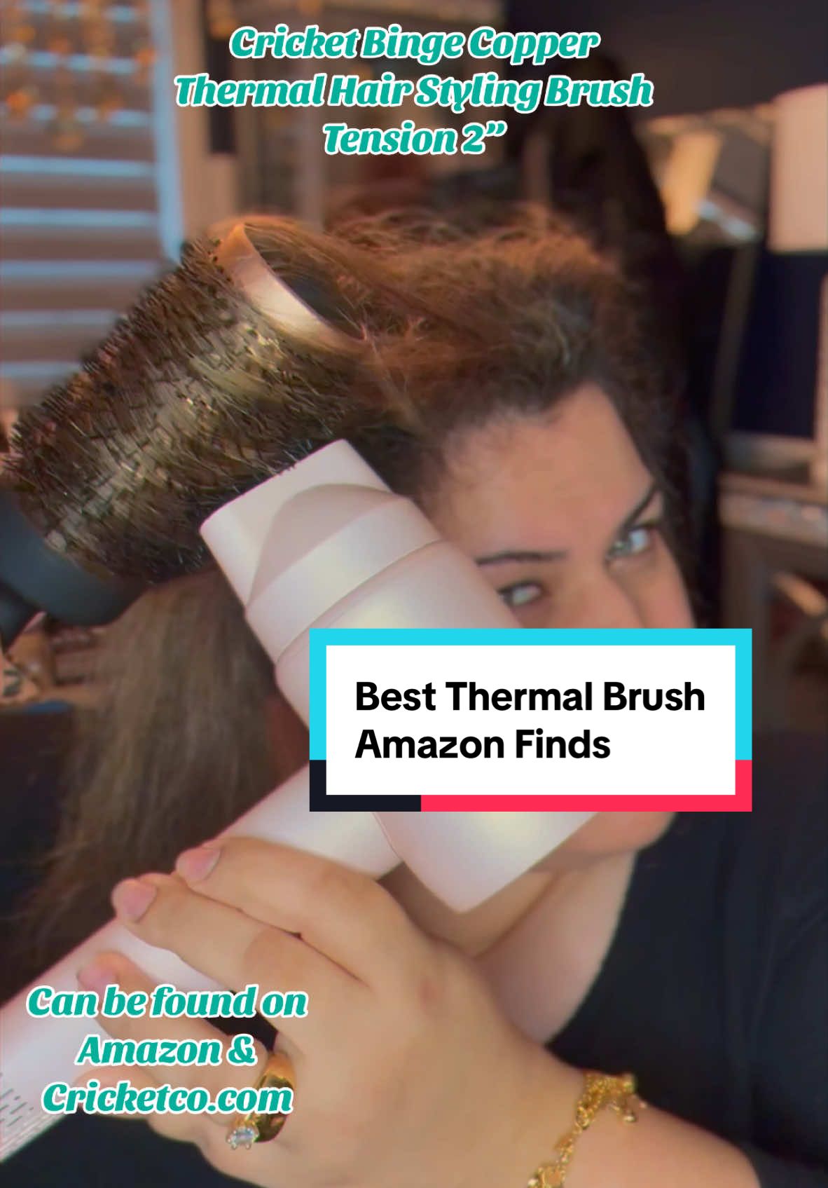 gifted by CricketCompany  Amazing Find ♥️ @crickettools @prime #hairvolume #blowout #hairstyle #blowoututorial #amazonfinds #curlyhairstyles #curlytostraight #fyp #followme   @Cricket Beauty Tools 