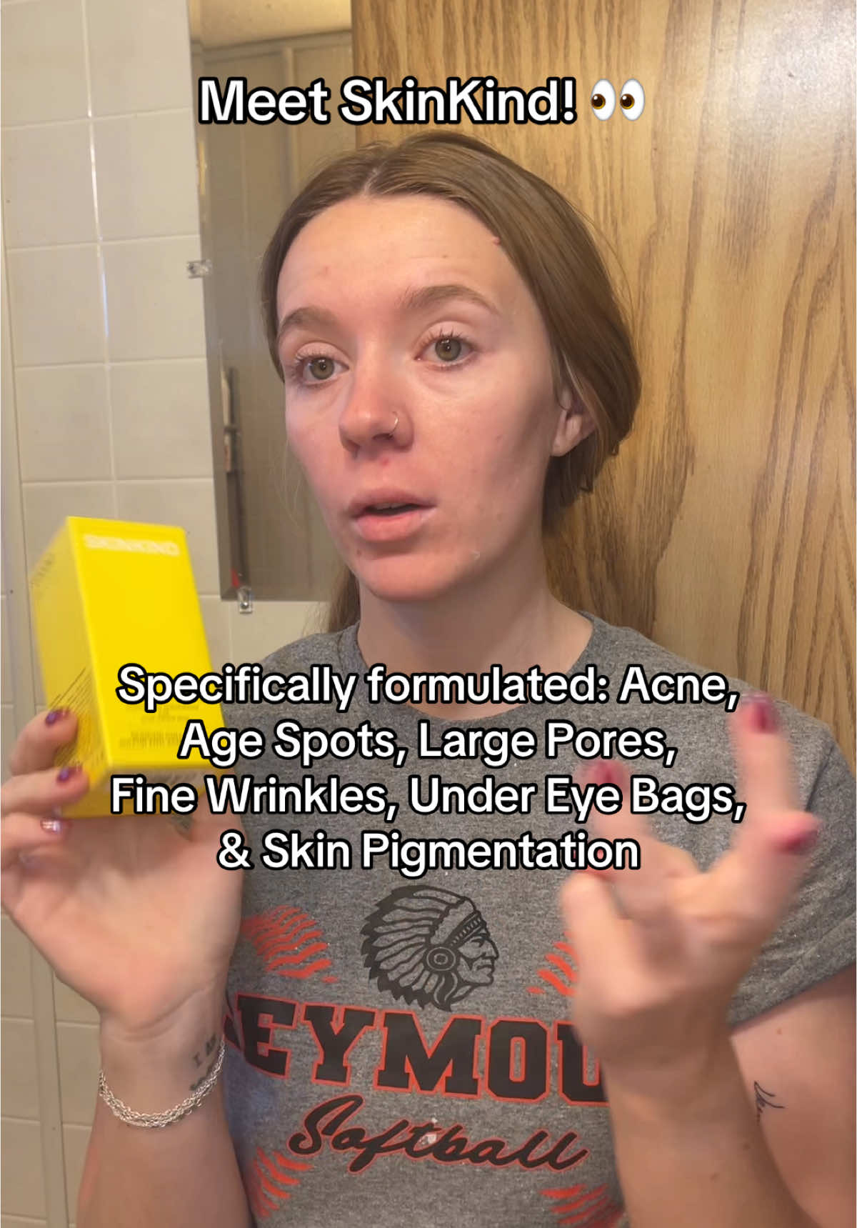 Skincare is always a priority for me! @SKINKIND #skinkind #skincare #face #wash #acne #scars #hormonalacne #mama #sahm #postpartum #glow #moisturizer #dry #redness #facial 