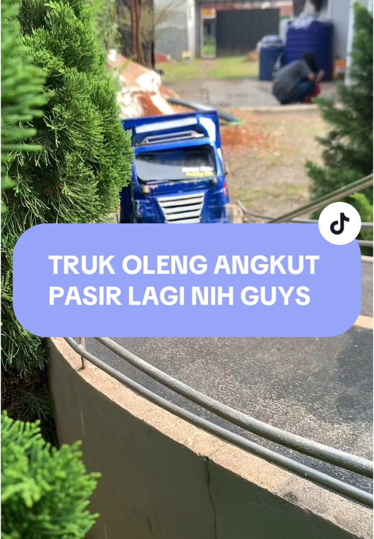 TRUK OLENG ANGKUT PASIR! #kaluman 