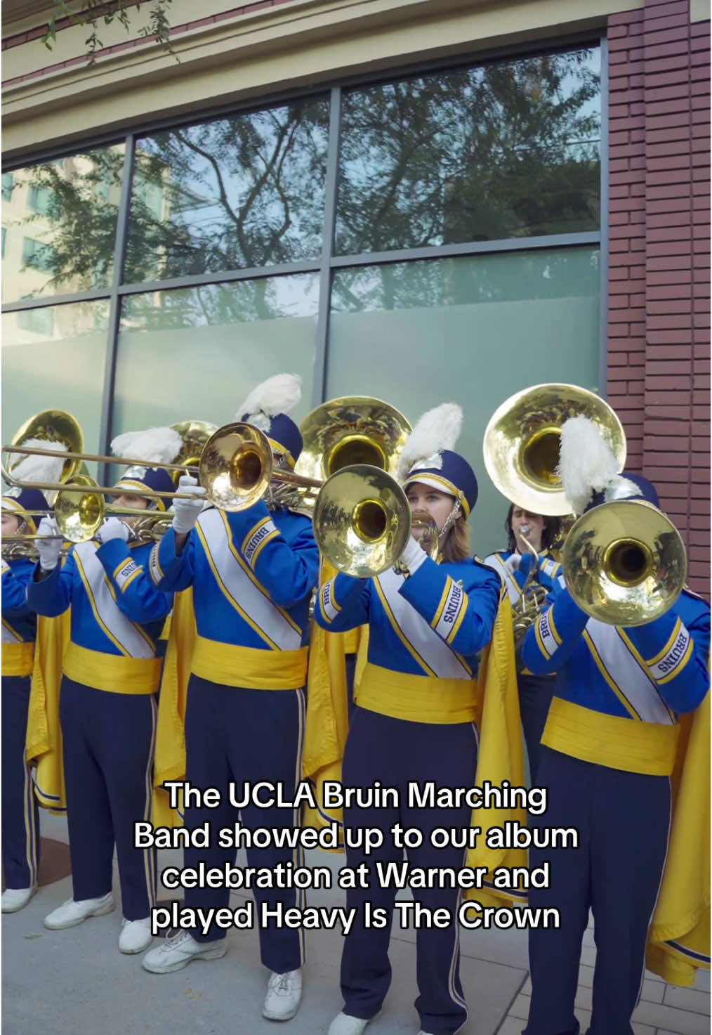 Thank you @Warner Records and @UCLA Bruin Marching Band 