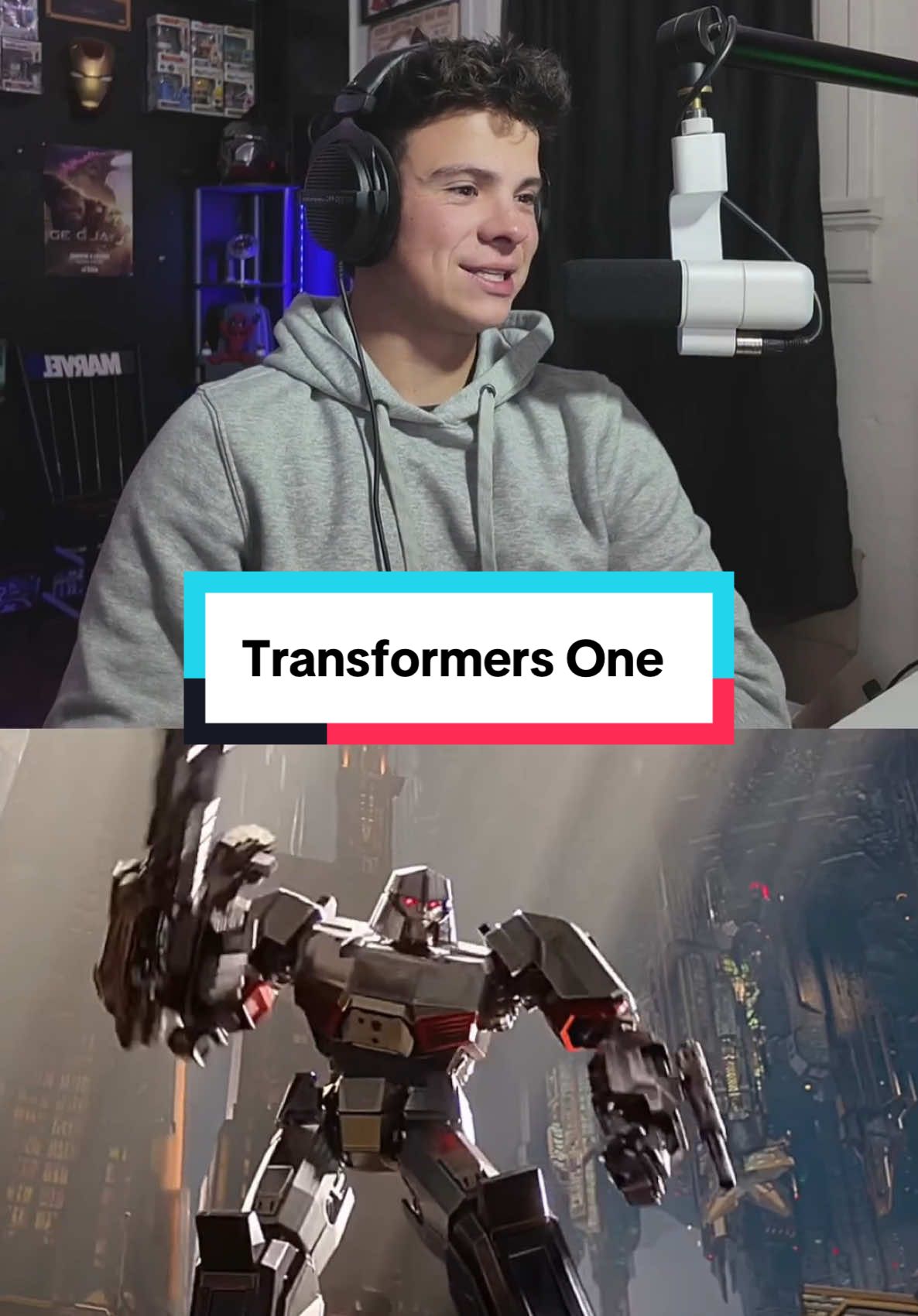 Brothers forged into enemies! #transformers #transformersone #optimusprime #megatron 