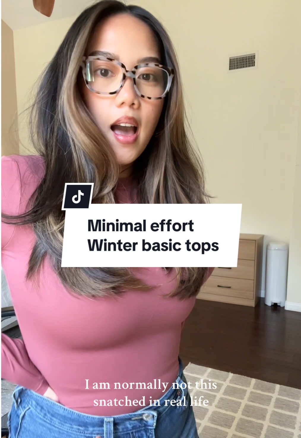 When you find the best Winter basics on Tik Tok Shop 🥰  #basicfashion #pumiey #pumieytiktokshop #creatorsearchinsights #TikTokShopFashion #tiktokshopfinds #pumieytops 