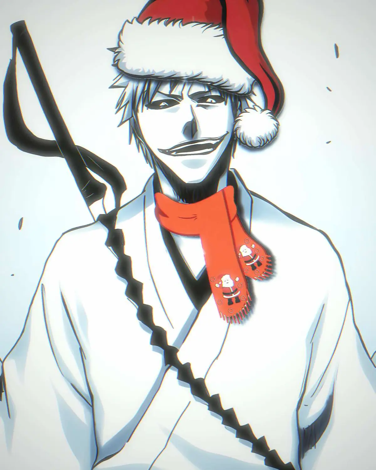 Imagine changing your pfp for Christmas 🫵😂 #ichigo #ulquiorra #kisukeurahara #kenpachi #bleach #bleachmanga  