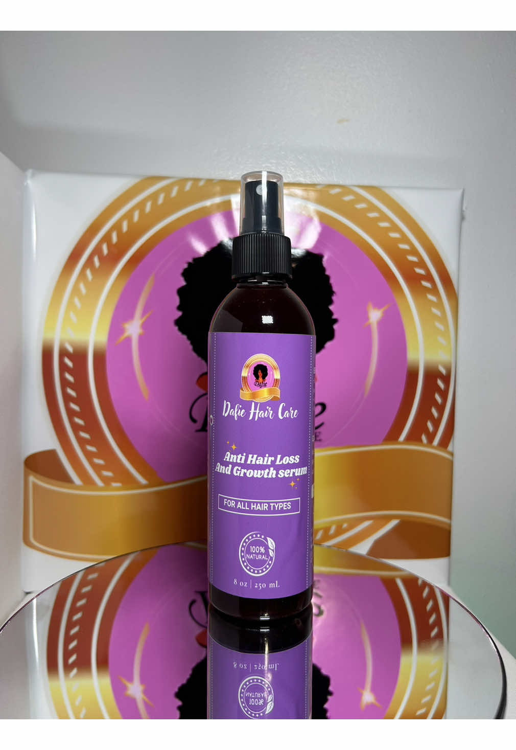 Lord, I know it's going to take me a little longer doing it myself. Give me the patience I lack🙏🏾💜.                                          #dafiehaircare💜#newproduct #haircare #oilforhair #healthyhair #healthyhair #usa🇺🇸 #fypシ #💜💜💜 #hairgrowthusa #hairlosssolutions #hairgrowthserum #goddid 