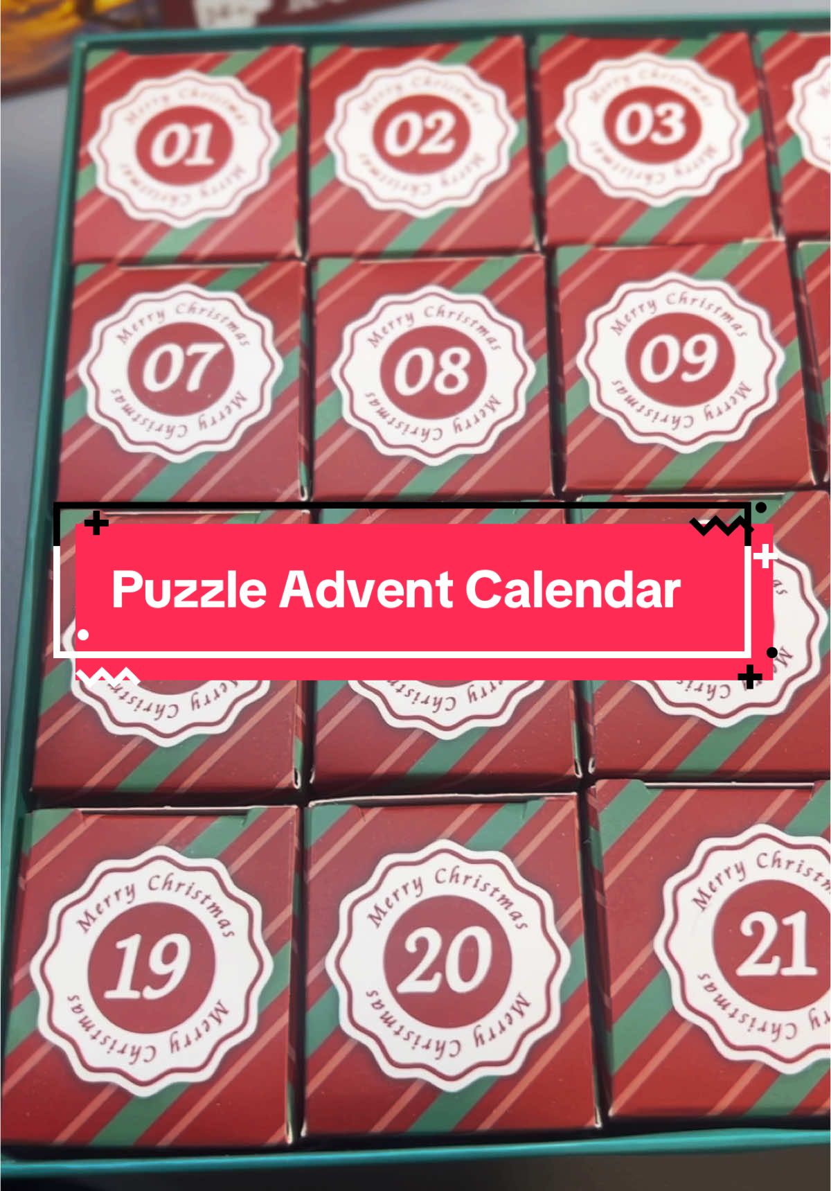 I really like these puzzle advent calendars. These should be abailable for year round. I highly recommend! #adventcalendar #christmasgift #fyp #christmas #christmascountdown #TikTokShop #colortok #puzzle #puzzletok 