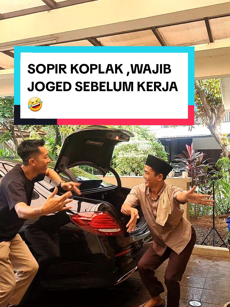 SOPIR KOPLAK,WAJIB JOGED SEBELUM KERJA🤣🤣 #sopirpribadi #drivermuda #sopir #kocak #wongngapak #ngapak #fypシ #kontenhiburan #joged 