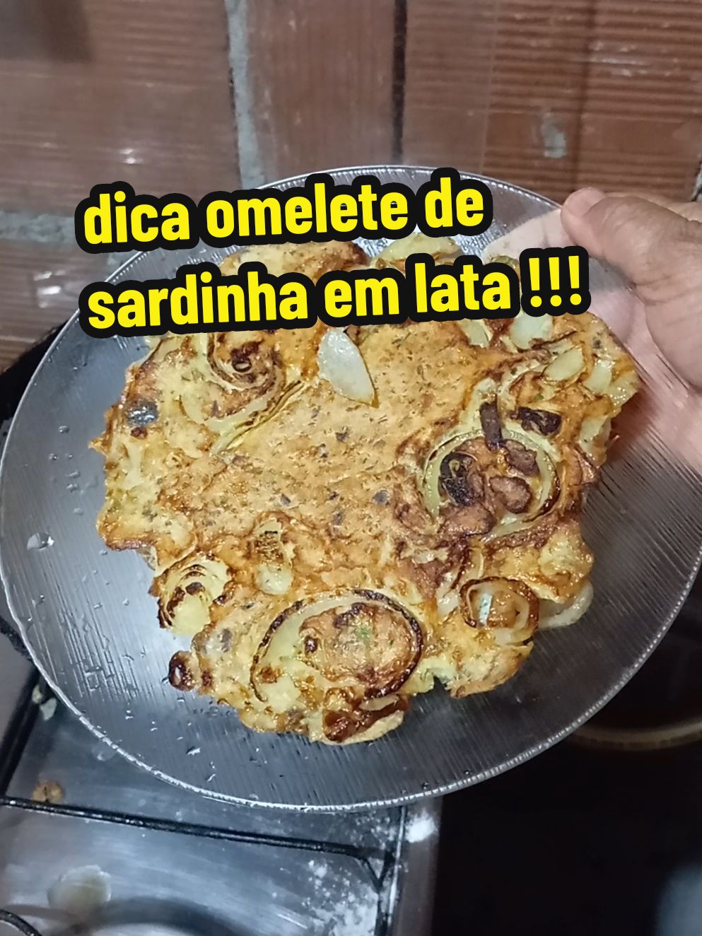 #dica omelete de sardinha em lata #foryou #fpyシ #viral 