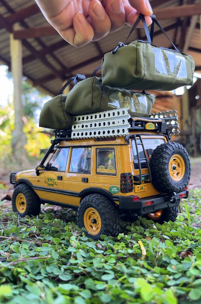 เล่น โชว์ สะสม 😊 ไปเที่ยวไหนดี !! FMS FCX24M Land Rover Discovery #rcscale #fmsmodel