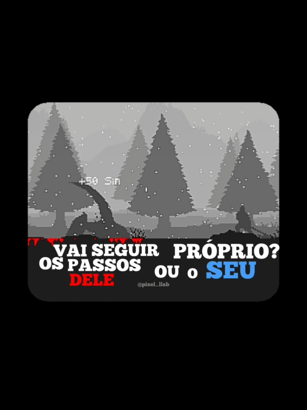 Clique no Link da bio e venha evoluir conosco 💪✅ #pixelart #reflexao #foryou 