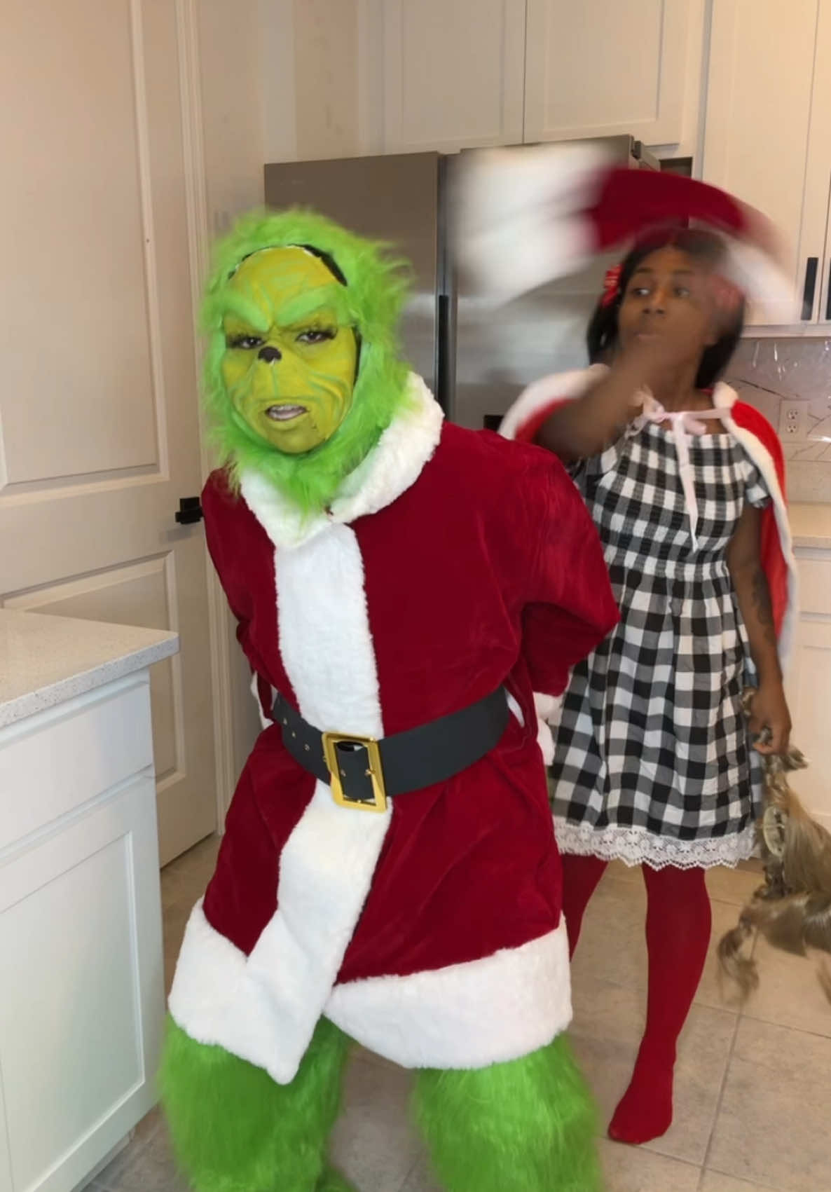 GRINCH GOT HIS WIG SNATCHED 😭‼️