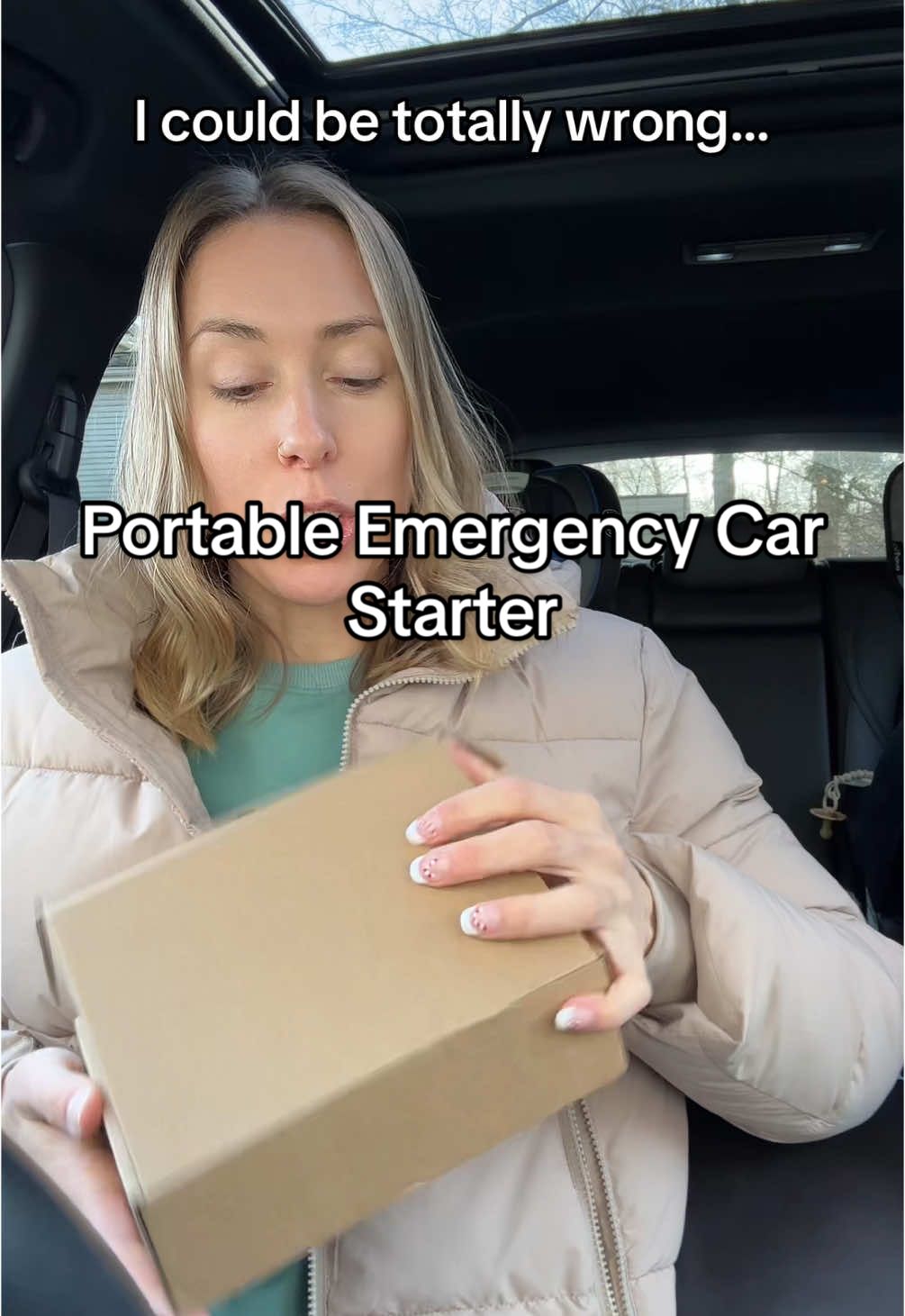 Might have just found an amazing gift idea 🎁  #portablecarstarter #carstarter #portablecharger #portablecarjumpstarter #prepper #preppertok #prepkit #portableusbcharging #holidayhaul #giftidea #holidaycountdown 