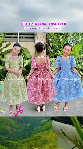 Clara Embossed Jacquard All Occasion Filipiniana Inspired Plits Maxi Dress