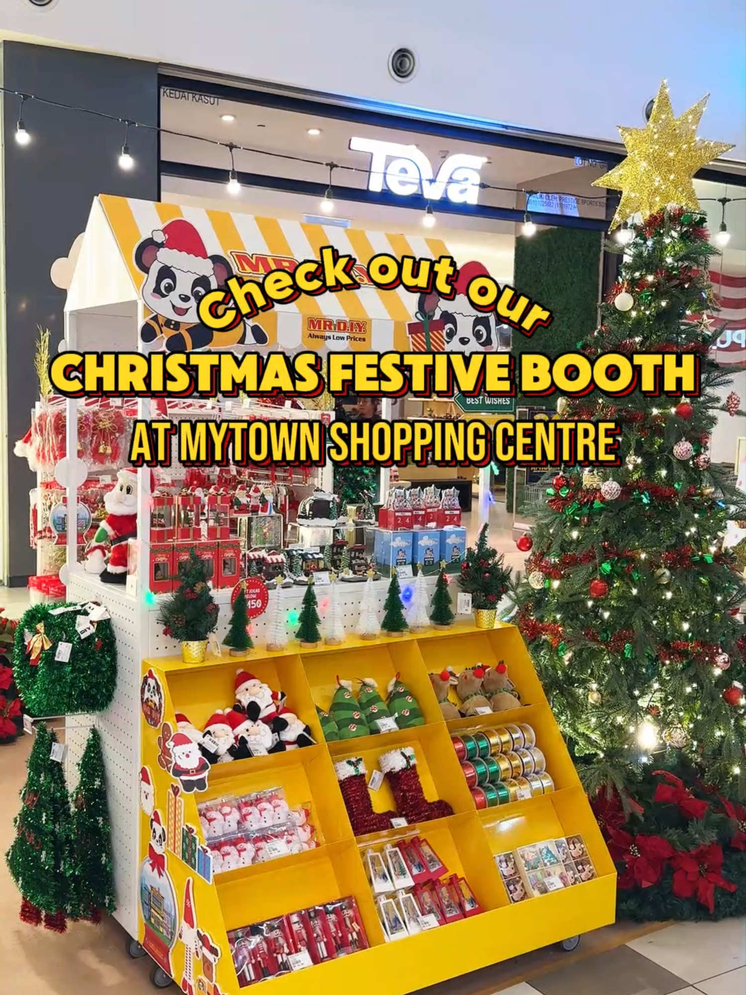 🎄✨ Discover festive magic at the MR.DIY Christmas Booth in MyTOWN from 29 November to 25 December, where you’ll find everything from decorations to perfect holiday gifts!🎁 See you there! ❤️ #MRDIY #AlwaysLowPrices #AlwaysTheSmarterChoice #ChristmasSpecial