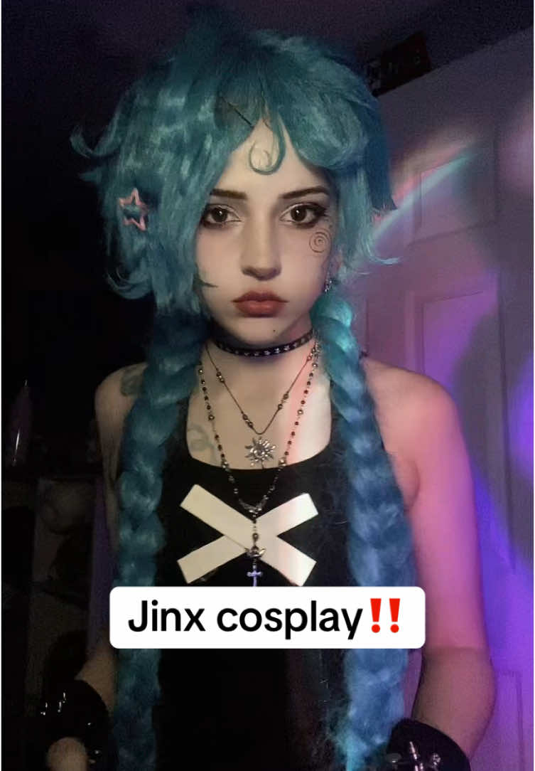 #JINX ~☆ another closet cosplay😭 these braids look so long to untangle #jinx#jinxarcane #arcane#arcaneleagueoflegends #leagueoflegends #LOL #cosplay#dontletthisflop #fy#fyp#like #anime