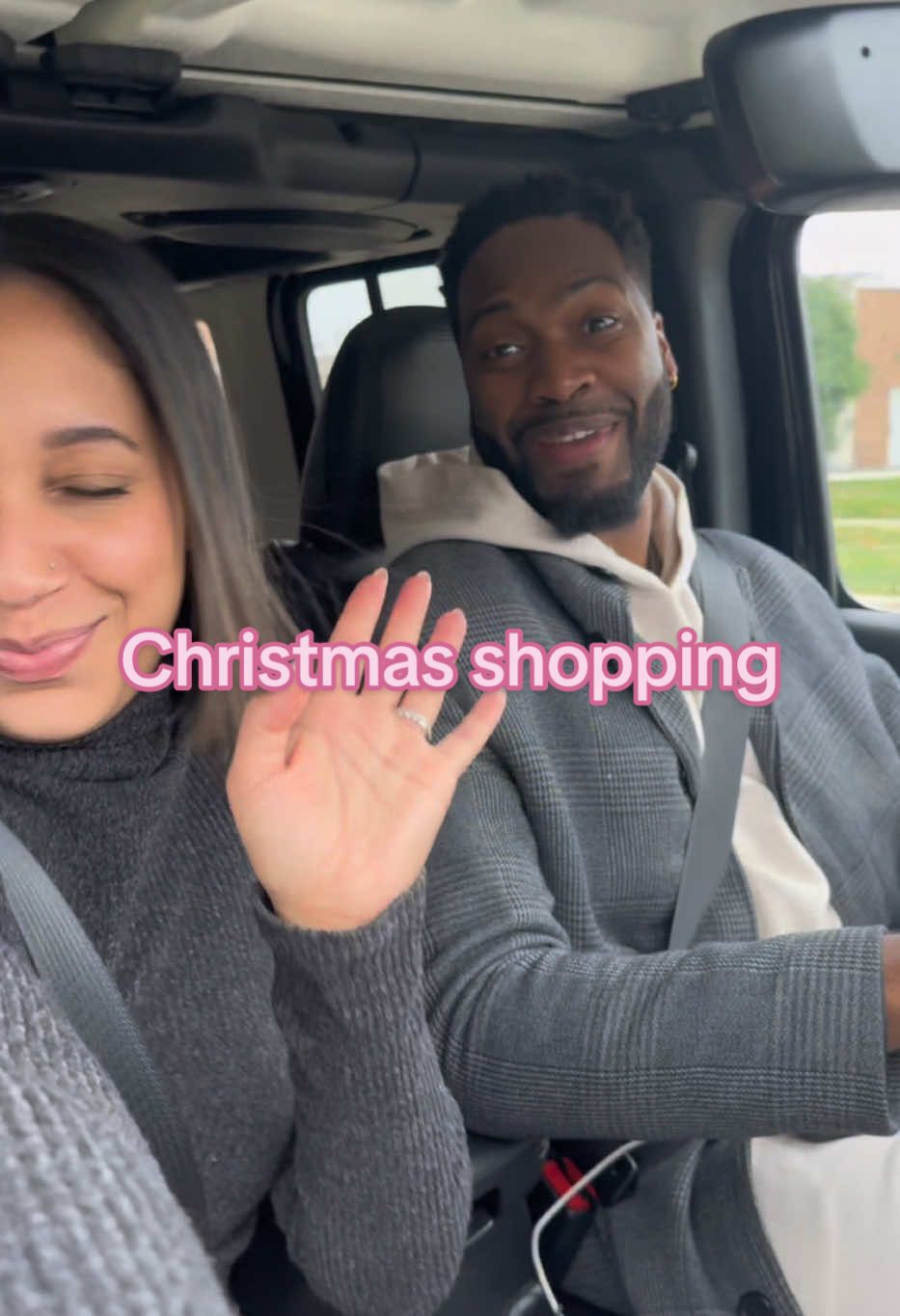 This is your sign to make a day date out of christmas shopping. This was so much more fun than ordering every single thing online #christmasshopping #marriage 