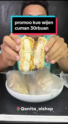Membalas @Wawan banyak yg bilang kue wijen ini emang enak banegtt sekali cobain bakalan ketagihan #kuewijen #bolawijen #manco #kuewijen #manchowijen #kuemancho #promoguncang1212 #megaguncang1212 #jagoanvideotrending #cuantanpabatas 