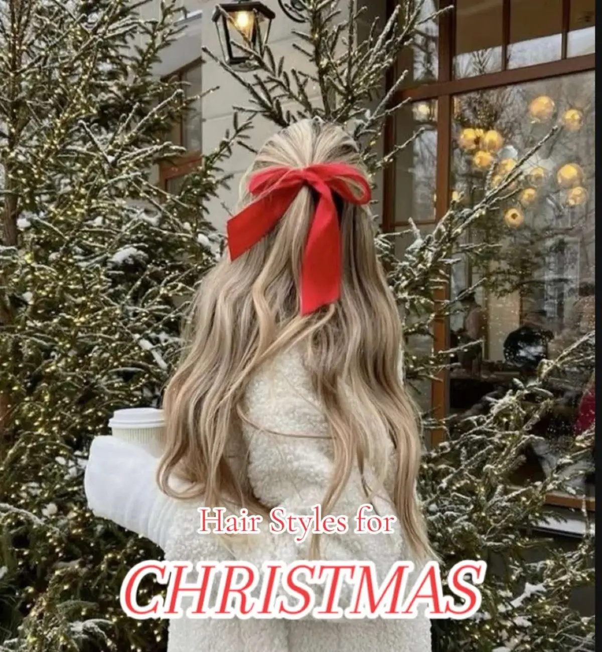 #christmas #hairstyle #bow #girlythings #ribbon #christmasday #styleinspo #foryouu 