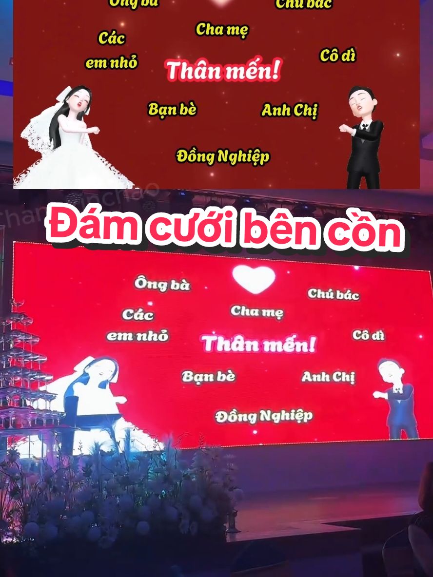 Dâu rể nhà em có đám cưới vui nhộn hài hước thật sự 🥰🥳 #videochibi #changxinchao #mvcuoi #wedding