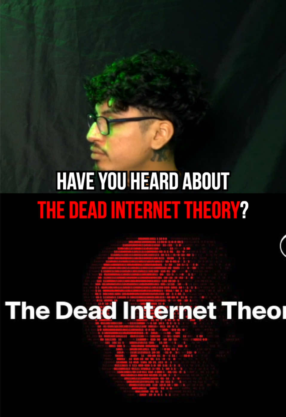 The Dead Internet Theory 😨 #podcast #fyp #mystery #conspiracy #creepy #scary #theory #fypシ 
