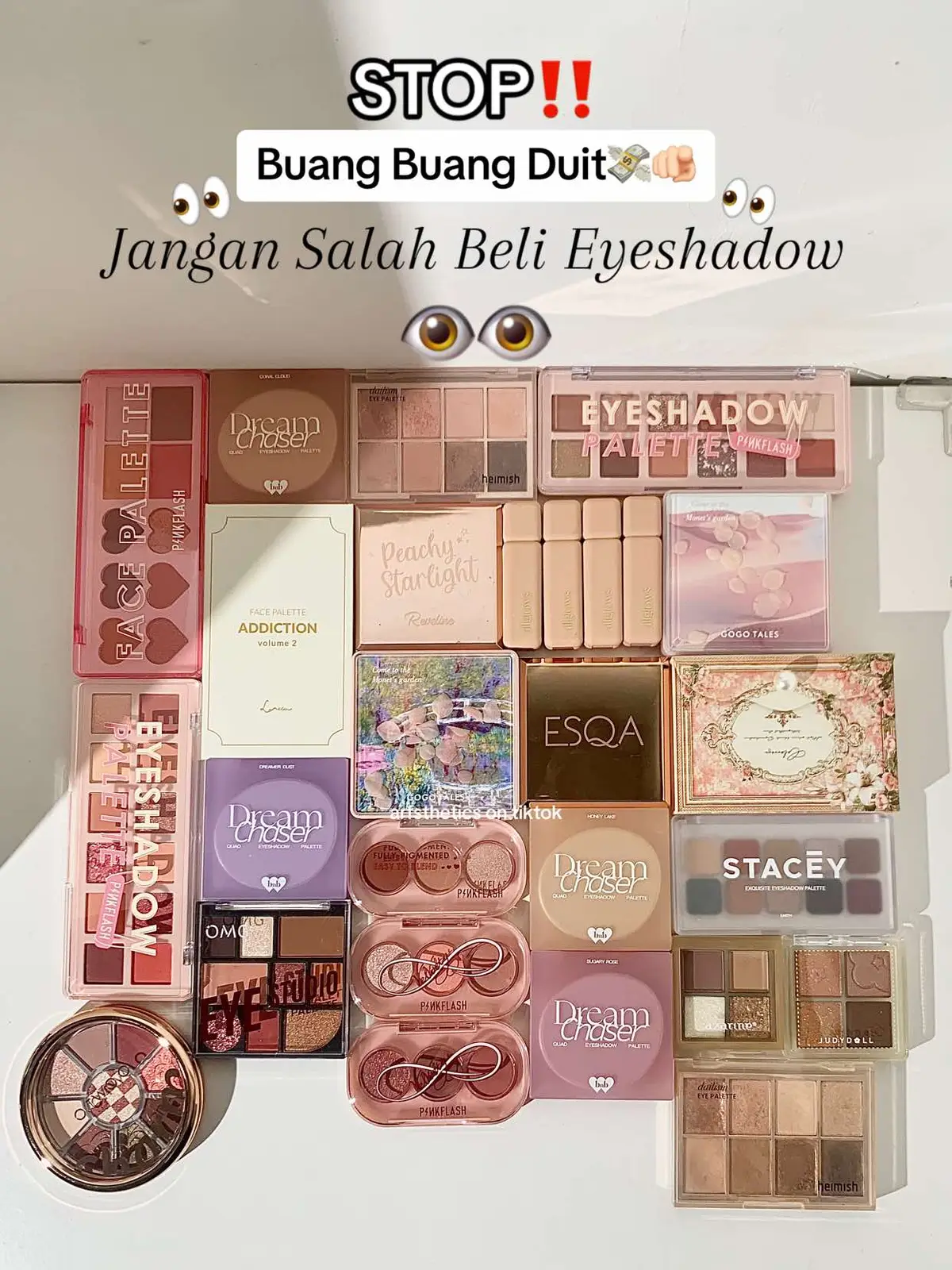 Biar ga buang buang duit💸🫵🏻 #eyeshadow #eyeshadowpalette #fyp #foryou #viral 