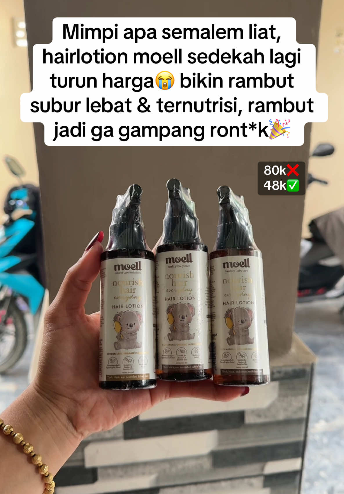 #moellskincarebaby #moellskincarebayi #NextLevelHairlotion #RambutAnakMoell #BrandDayMoell #BrandDay #fyp 