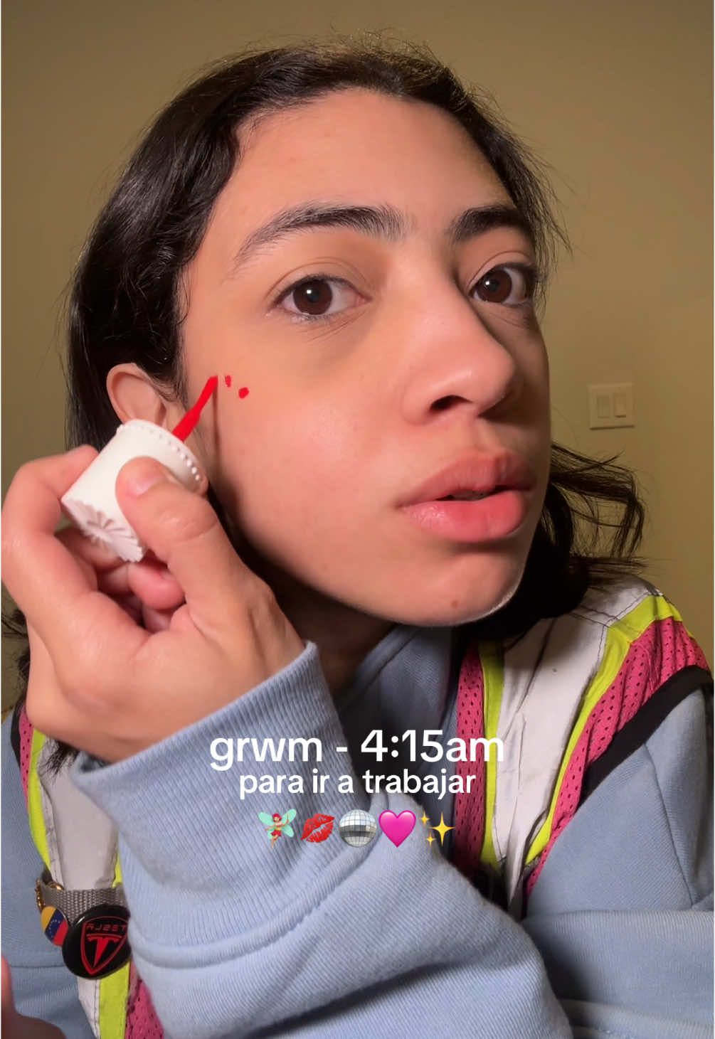 volvimos a la rutina y a los grwm para ir a trabajar 🧚🏼‍♀️💋⭐️ el horario de esta semana será variado así que veamos #fyp #paratiii #viral #contenido #contentcreator #grwm #getreadywithme #grwmchitchat #grwmmakeup #grwmforwork 
