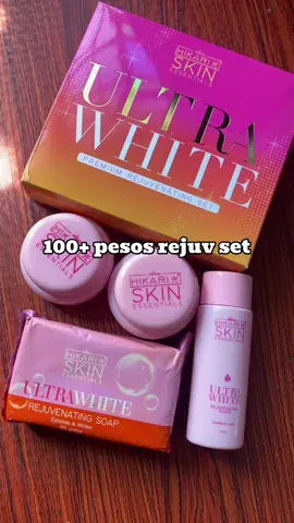 100+ pesos na rejuv set?! #hikariskinessentials #hikarirejuvenatingset 